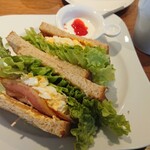 Musashino Mori Coffee Kunitachi Fujimidai Ten - ベーコンエッグサンド