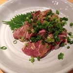 Foods Bar - 炙りレバ刺し