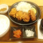 ガスト - から好し定食（もも4個）