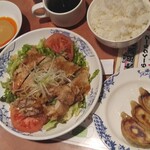 Bamiyan Yokohama Nojima Koen Ten - おかずが多くて嬉しいですね。