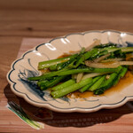 Lotus Palace Ikebukuro Tobu Spice Ten - 2021.3 小松菜のガーリック炒め