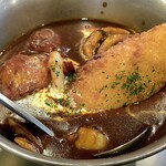 BISTRO MINAMIYA - シーフードカレー《ルー大盛、辛さ大辛》【Mar.2021】