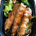 ku_ku_ - 豆苗の豚肉巻き