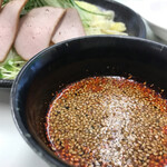 Hiroshima Tsukemen Kami - うーん、辛そう♬