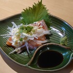 山椒 - キングサーモンあぶりマヨネーズ