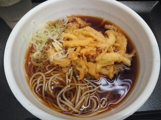 Soshu Soba Mitsusaka Ten - かき揚げ天そば（440円）