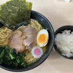 LCMEN 庵 - 塩ラーメン 半ライス無料