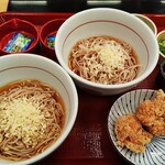 Naka U Kitamoto Ten - ハーフサイズが２個もあるなら丼が大きいなら一つの並サイズを販売しても良いと思います。
