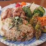 ワンスモア - 日替り定食(納豆チャーハンに変更) 1,000円(税込)