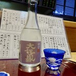 Chidori - すでに品切れになる夏酒をお勧めしてもらいました。