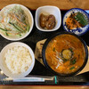 アジメ食堂 - ランチメニュー ♪  スンドゥブチゲ