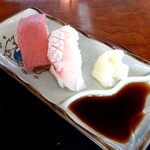 Sushi to Restaurant Daikoku - にぎり2貫