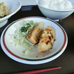 葉山町役場内食堂 - 揚げ餃子