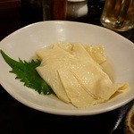十和田はつ花 蕎麦＆ワイン居酒屋 - 生ゆば刺し600円