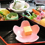 もみじ乃 - ２月の定食　春の雪定食１９００円　2013.2