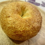 Bagel cafe nico. - これは天然酵母のプレーン