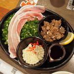 Okonomiyaki Doutonbori Begaroporisu Ten - 牛筋ネギ焼き