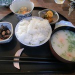 楓 - 500円ランチの一部