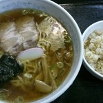 長崎軒 - 半チャンラーメン