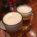 あきちゃん - 今日は泊まりで明日もスノボ〜♫
            
            なんかいい雰囲気の居酒屋さんで乙寛平♫( ^ ^ )/□