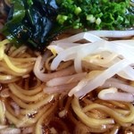 Onsen Shokudo - 醤油ラーメントッピング。