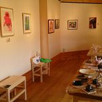 Inba Gakusha Osoroku Club - 森のアトリエの内部展示１