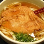 京のカレーうどん味味香 - 甘きつねうどん