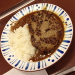 すき家 - カレーハンバーグ（ミニ）（５５０円）