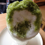 Mantoku Shi Ten - 中にも抹茶がかかっています