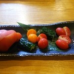 Kozan - 完熟トマトの盛り合わせ