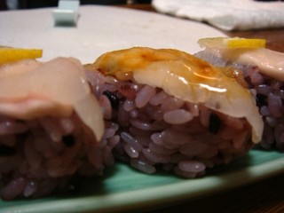 Sarashina - 肝にぎり.