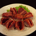 Hamacho Yakiniku - 砂肝。コリコリした食感が楽しいです。