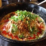 筑豊的担々麺 烏龍 - 赤担々麺