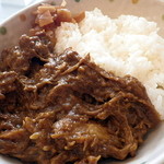 Ballon d'Or Cafe - 辛口濃厚煮込みカレー（750円）サラダ・ドリンク付