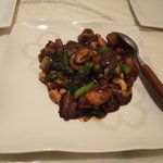 Canton Chubo - 3150円コース（牛肉と青菜のトーシ醤炒め？）
