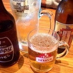 Umi Meshi Shiaru Tsurumi Ten - ホッピーand子供ビールは
      気分が出るね（笑）