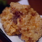 Yakitori Tsuki - ４００えん『から揚げハーフ(２ピース)』2015年3月
