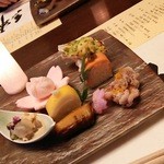 絆＋ - 3月のお料理(前菜)
