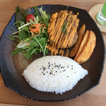 Kome to Cha - ダブルハンバーグランチ