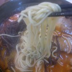 スミちゃんラーメン - 中細ストレート麺
