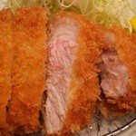 Tonkatsu Masamune - 上ロースかつ　断面
