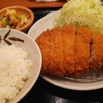 Tonkatsu Masamune - ランチ　上ロースかつ定食（1480円）