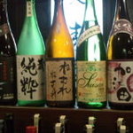 寿々花魚処 - 焼酎の品揃えは豊富です。