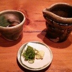 Tokyo Dosanjin - 蕎麦つゆと薬味