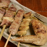 Kushiro Aburiya - 串焼きいろいろ