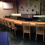海幸 - (内観)寿司コーナー①