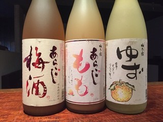 Dining Sokosoko - ✳︎果実酒✳︎あらごし梅酒・あらごしもも・ゆず