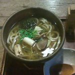 めん工房 草ぶき - 鴨南うどん@950