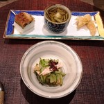 旬菜食切 誠月 - 【2016.7.5】はもしゃぶコース　前菜