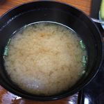 和食処　登喜将 - お味噌汁
